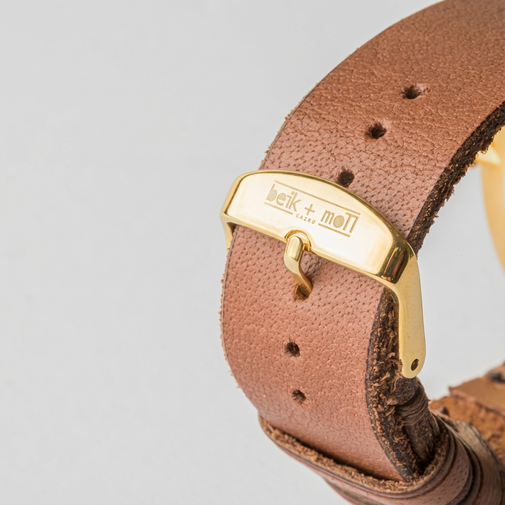 Brown Genuine Leather Strap